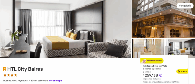 Hoteles Buenos Aires