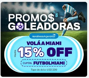 Bajó Miami Vuelos Directos y con Equipaje desde Buenos Aires opciones con Cuotas